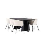 Rectangular dining set (bootcut oval, berit)