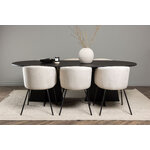 Rectangular dining set (bootcut oval, berit)