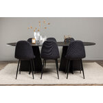 Rectangular dining set (bootcut oval, polar)