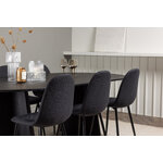 Rectangular dining set (bootcut oval, polar)