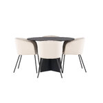 Round dining set (bootcut round, berit)