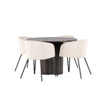 Round dining set (olivia, berit)