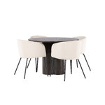 Round dining set (olivia, berit)