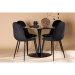 Round dining set (glade, polar)