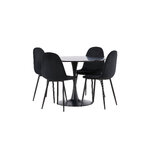 Round dining set (glade, polar)