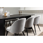 Rectangular dining set (vail, velvet)