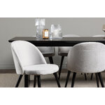 Rectangular dining set (vail, velvet)