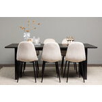 Rectangular dining set (vail, polar)