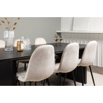 Rectangular dining set (vail, polar)