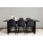 Rectangular dining set (vail, polar)