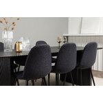 Rectangular dining set (vail, polar)