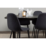 Rectangular dining set (vail, polar)