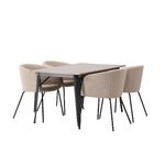 Rectangular dining set (tempe, berit)