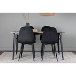 Rectangular dining set (tempe, polar)