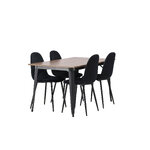 Rectangular dining set (tempe, polar)