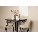 Rectangular dining set (tempe, velvet)