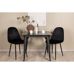 Rectangular dining set (tempe, polar)