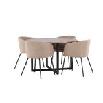 Round dining set (durango, berit)