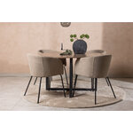 Round dining set (durango, berit)