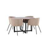 Round dining set (durango, berit)