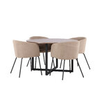 Round dining set (durango, berit)