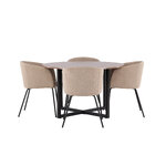 Round dining set (durango, berit)