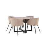 Round dining set (durango, berit)