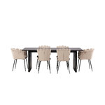 Rectangular dining set (vail, limhamn)