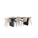 Rectangular dining set (vail, limhamn)