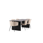 Rectangular dining set (vail, limhamn)