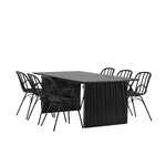 Rectangular dining set (vail, dyrön)