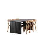 Rectangular dining set (vail, sanjos)