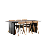 Rectangular dining set (vail, sanjos)