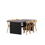 Rectangular dining set (vail, sanjos)