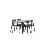 Rectangular dining set (tempe, ursholmen)