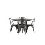 Round dining set (stone round, tempe)