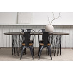 Oval dining set (stone oval, tempe)