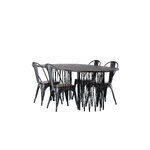 Oval dining set (stone oval, tempe)