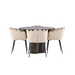 Round dining set (olivia, limhamn)