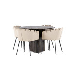 Round dining set (olivia, limhamn)