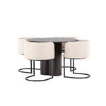 Round dining set (olivia, simrishamn)