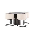 Round dining set (olivia, simrishamn)