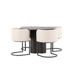 Round dining set (olivia, simrishamn)