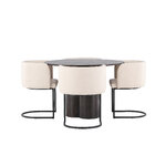 Round dining set (olivia, simrishamn)