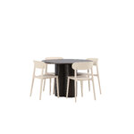 Round dining set (olivia, åstol)