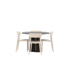 Round dining set (olivia, åstol)