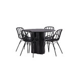 Round dining set (olivia, dyrön)