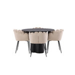 Round dining set (olivia, limhamn)