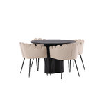 Round dining set (olivia, limhamn)