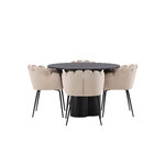 Round dining set (olivia, limhamn)